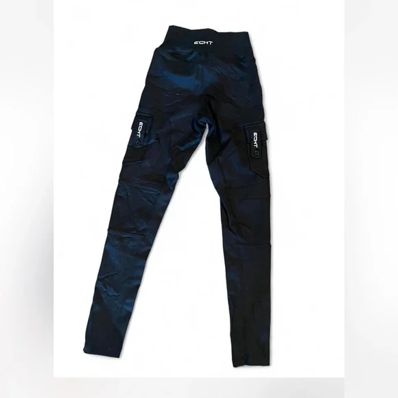 ECHT Black Leggings Streamlined Design - Picture 4 of 4